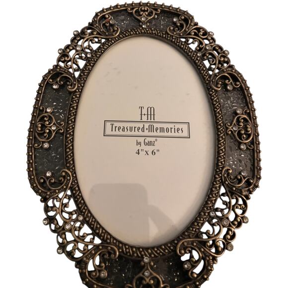 Ganz Treasured Memories Antique Gold Photo Frame - Picture 1 of 2
